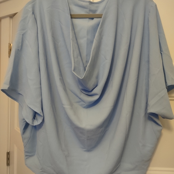 Ladies Light Blue Blouse - Picture 3 of 3